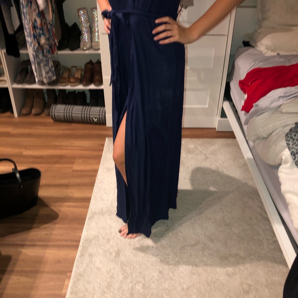 Navy Romper - image 2